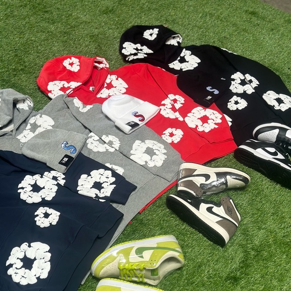 Denim tears sets hoodies / sweatpants - Picture 3 of 5